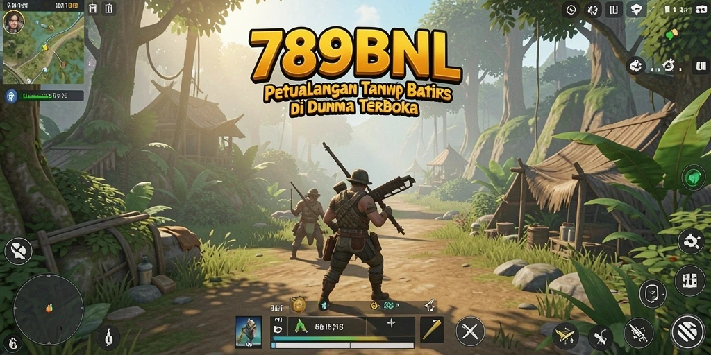 Gameplay seru dalam dunia terbuka yang luas dan menantang.