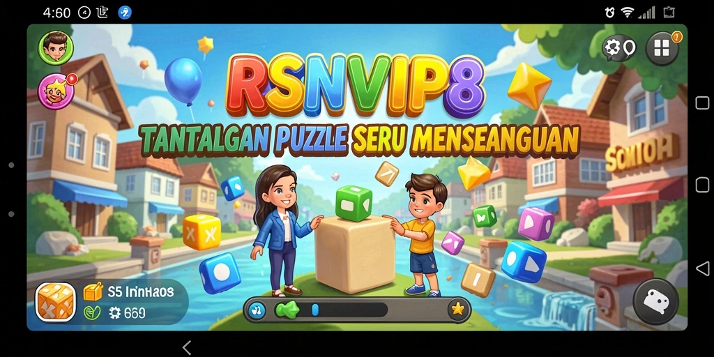 Tampilan menarik dari gameplay Puzzle RSNVIP8 yang penuh tantangan.